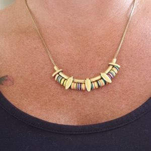 Multi color necklace